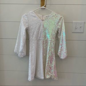 Shein girls sequin dress size 9Y